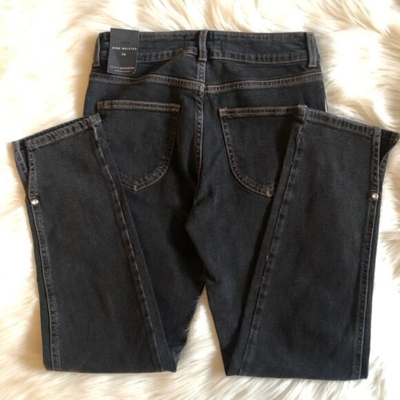 Reserved Denim Black High Waisted Jeans EU 36 - Picture 6 of 7